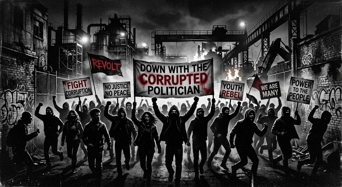 Protest Crowd